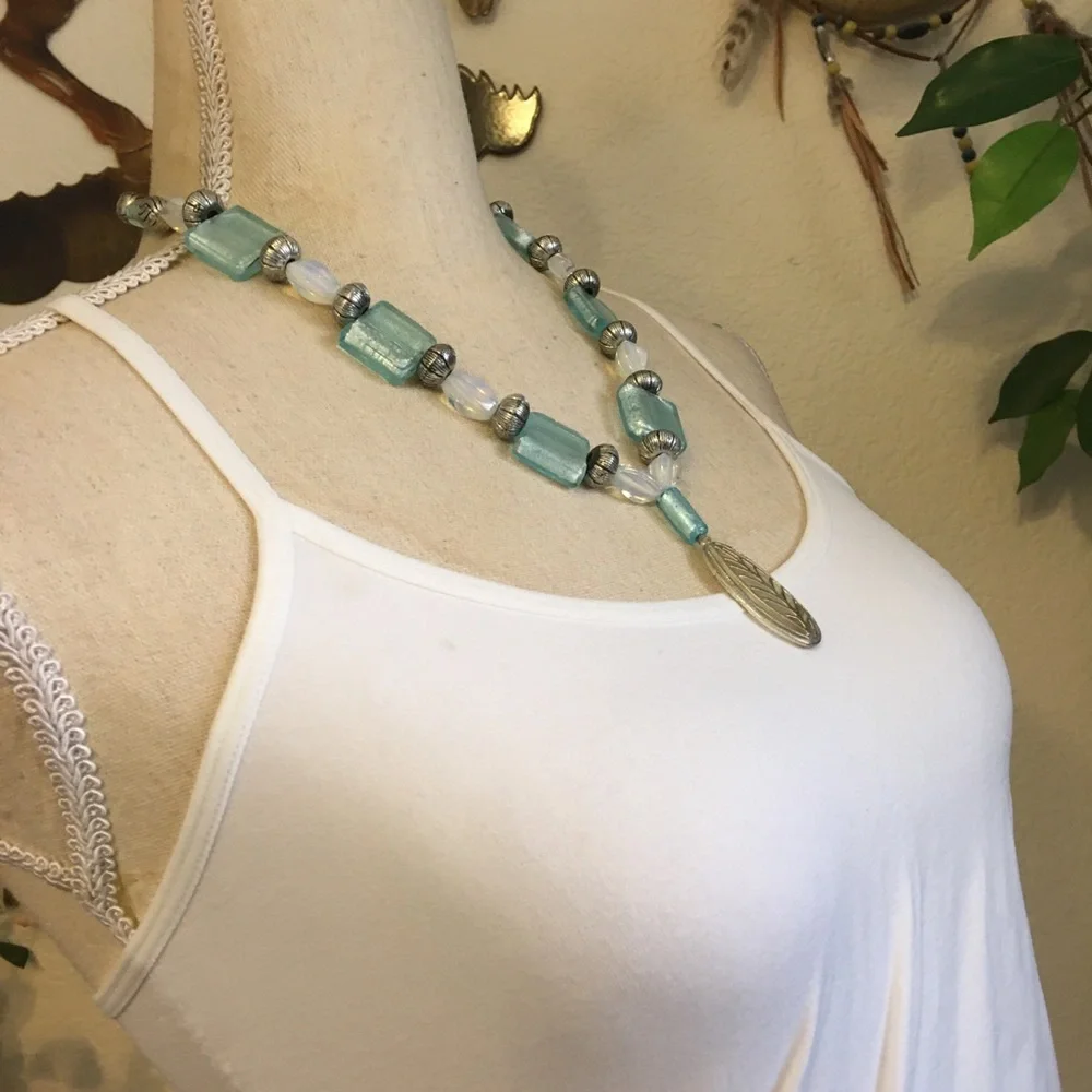 Vintage artisan glass